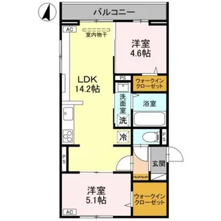 新潟県新潟市中央区鐙2【アパート】の間取り