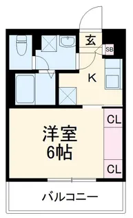 リブリ・カーサ本町西【1階】の間取り