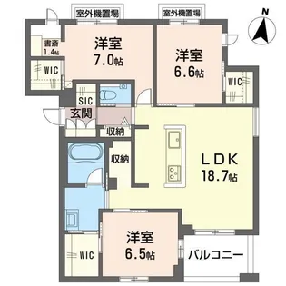アルテアロゼア【2階】の間取り