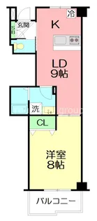 パステル八芳【4階】の間取り