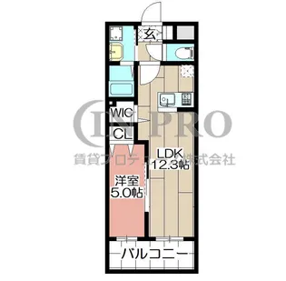 MDIブリサマリーナ花見が浜【2階】の間取り