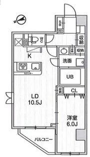 N-stage練馬北町【4階】の間取り