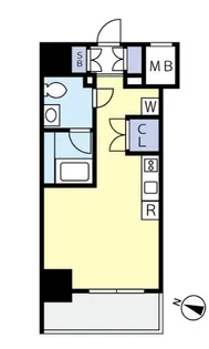 神奈川県横浜市中区黄金町2【マンション】の間取り