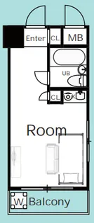 キャッスルマンション椎名町【4階】の間取り