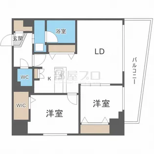 NCウイング白石【3階】の間取り