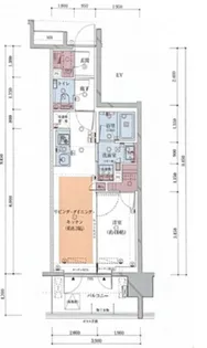 プレシス東京三ノ輪【5階】の間取り