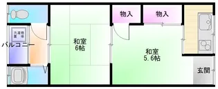 石田文化【2階】の間取り