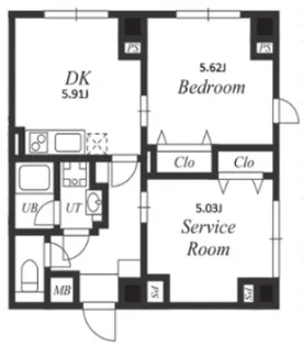 プラチナフォルム駒込【3階】の間取り