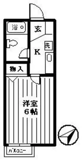 東山Rハウス【1階】の間取り