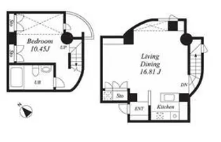 グリーンテラス元代々木の間取り
