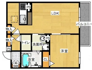 大阪府松原市北新町3【アパート】の間取り