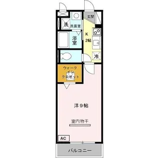 埼玉県越谷市宮本町4【アパート】の間取り