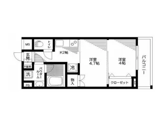 東京都台東区台東3【マンション】の間取り