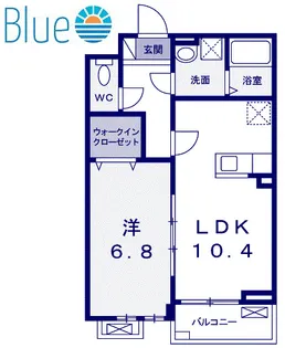 エスフォレスト【2階】の間取り
