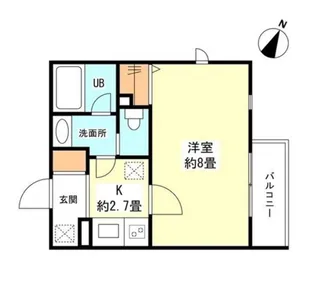 ツアーステージ北千束【2階】の間取り