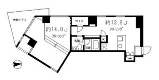 エスタート等々力【2階】の間取り