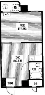 東京都文京区本郷1【マンション】の間取り