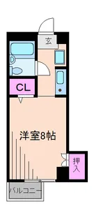 ハチハイム【2階】の間取り