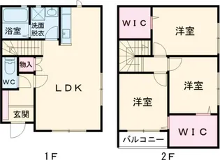 群馬県伊勢崎市連取元町【一戸建】の間取り