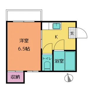 メゾン旭【2階】の間取り