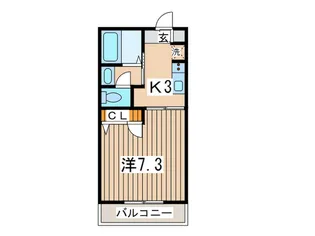 エクセルハイムIII【3階】の間取り