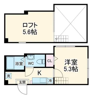 メゾンド・オハナ【2階】の間取り