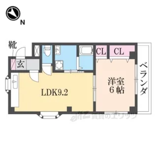 メゾンド都【3階】の間取り