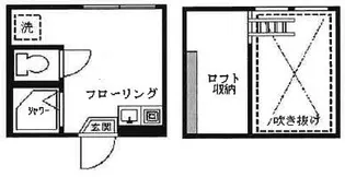 フェリススプリング【1階】の間取り