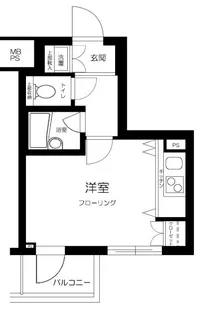 ルーブル本駒込【3階】の間取り