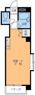 ファーストインたちばな【2階】の間取り