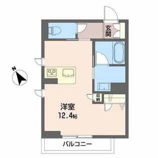 シャーメゾン ブラボー【1階】の間取り