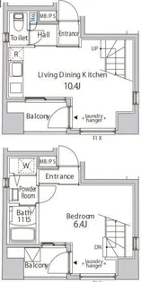 イルジラソーレ【6階】の間取り