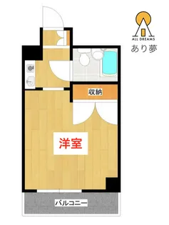 西谷第6ビル【5階】の間取り