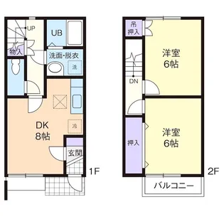 イーストビレッジの間取り