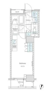 ザ・パークワンズ神田【7階】の間取り