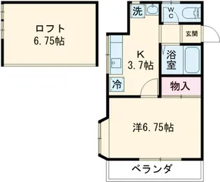 アヴェイラ朝霞【2階】の間取り