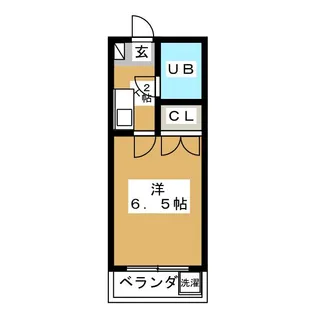 東京都大田区仲六郷1【マンション】の間取り