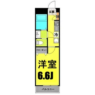 スピカハイツ弘明寺【3階】の間取り