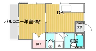 ツルカメハイツ【2階】の間取り