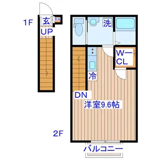 ベルグラン桜I【2階】の間取り