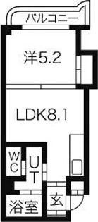 エンドレス琴似B棟【5階】の間取り