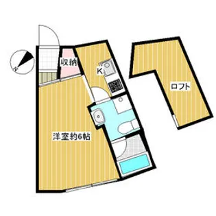 パークテラス仙川【3階】の間取り