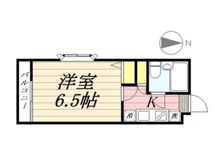 ビラ多摩川【2階】の間取り