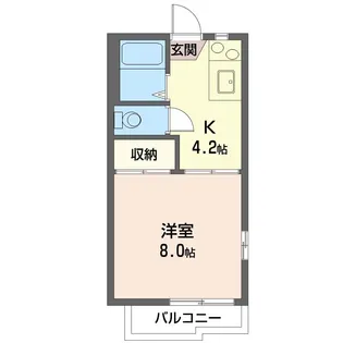 エステート静A【2階】の間取り