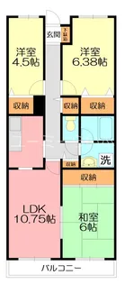 アーバンステイ茅ヶ崎【3階】の間取り