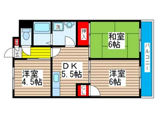 セプド-ル タムラ I【3階】の間取り