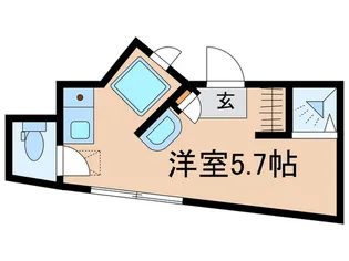まんまるハウス赤塚【1階】の間取り