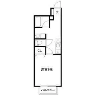 アスコット富沢南【1階】の間取り