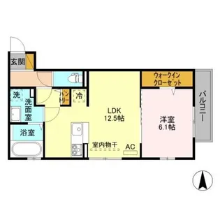 プリムローズ【3階】の間取り