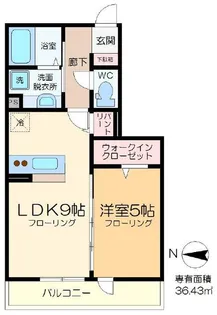 プランドール柴又【3階】の間取り